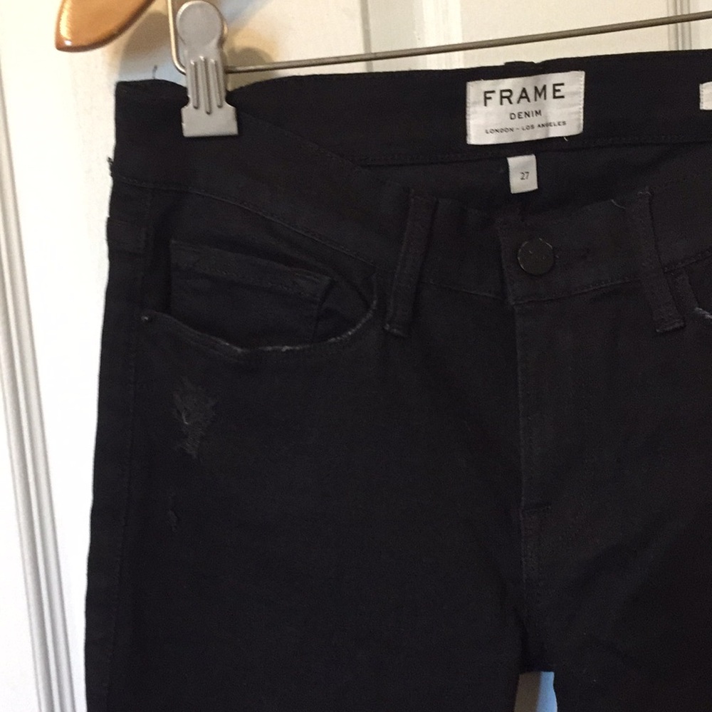Frame denim skinny jeans size 27 - Picture 5 of 15